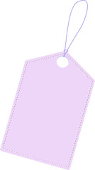 cute colorful tag label banner perfect for your design