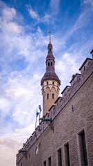 Fototapeta na wymiar old town hall, Tallinn, Estonia