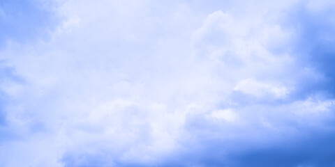 blue sky with clouds