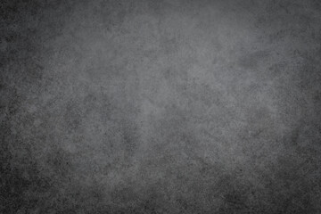 Grungy textured blank surface abstract grey background. Dirty poster wallpaper with rough grained...