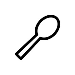 spoon icon vector illustration logo template for many purpose. Isolated on white background.