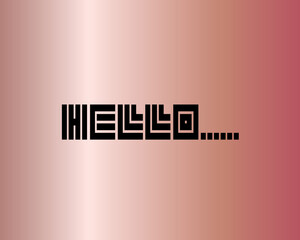 simple and modern logo design concept especially designed for the company with gradient and unique color theme. vector file eps 10