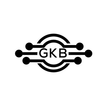 GKB letter logo. GKB best white background vector image. GKB Monogram logo design for entrepreneur and business.	
