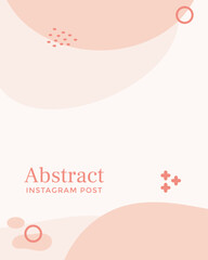 Social media stories and post. Background abstract creative templates with artistic concept.