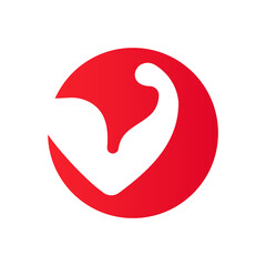 Letter O Fitness Logo Design . Sport Gym Logo Icon Design Vector Template