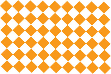 Beautifully patterned background for decorating plaid, argyle, orange-yellow.