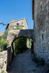 Le village m&eacute;di&eacute;val de Mirmande dans la Dr&ocirc;me