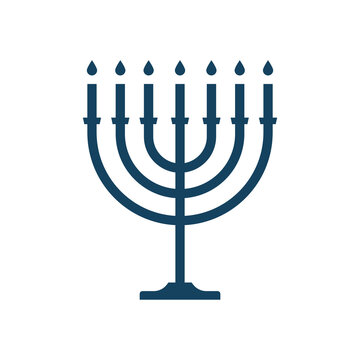 recommend clip art: Menorah vector icon hanukkah menora jewish symbol isolated logo. Hanuka icon candlestick