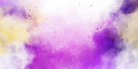 Hand-drawn bright pink gradient abstract watercolor splashed on the paper. Multicolor watercolor background for textures. Fantasy smooth light pink abstract watercolor painted background.