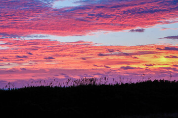 sunrise over the dunes