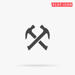 Working flat vector icon