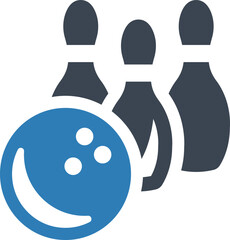 Bowling game icon