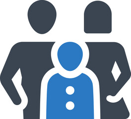 Family parents icon