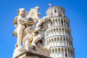 Keuken foto achterwand De scheve toren leaning tower of pisa