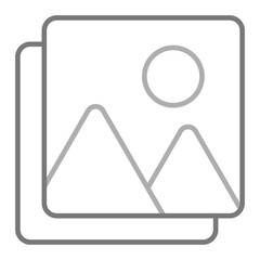 Images Greyscale Line Icon