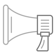 Speaker Greyscale Line Icon