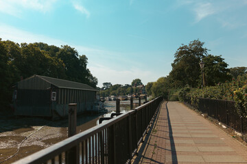 Fototapeta premium Beautiful architecture of Old Isleworth in West London