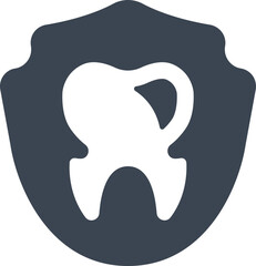Dental shield icon