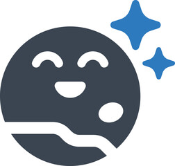 Planet emoji icon