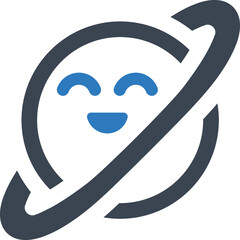 Planet emoji icon
