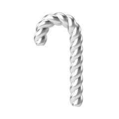 Candy cane. 3D Christmas .