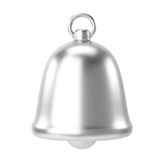 Christmas bell. 3D Christmas element.