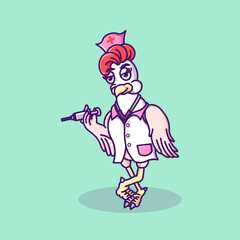 illustration of activities carried out by a doctor