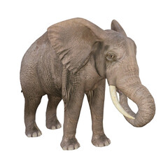 Fototapeta na wymiar Elephant 3D Illustration