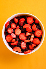 Acai Bowl Brazil Food 
Strawberry Eat