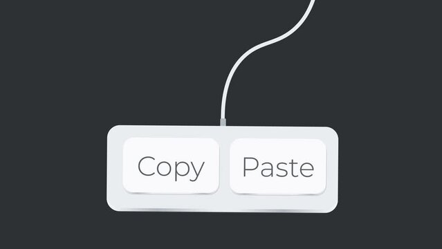 Copy paste button control ctrl c v