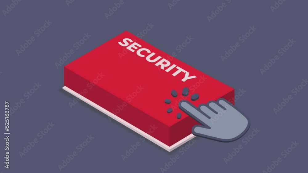 Poster Security computer keyboard key. Keyboard keys icon button. Keys, button