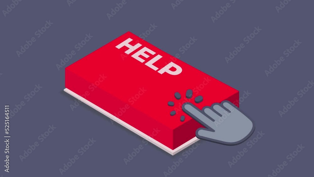 Poster Help computer keyboard key. Keyboard keys icon button. Keys, button