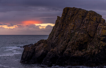 Ballintoy Rock formations, Causeway Coast Way, International Appalachian Trail, Ulster Way, IAT, SIA, County Antrim, Northern Ireland