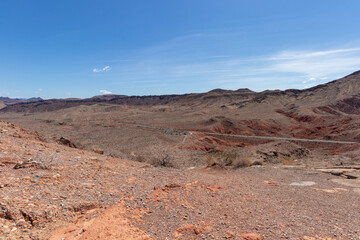 View from the Northshore Summit Trail at Lake Mead Recreation Area