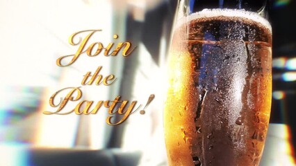 Champagne Invite Join the Party 4k Sunday Funday