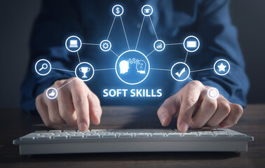 Concept of Soft Skills. Human Resources. Creativity. Management