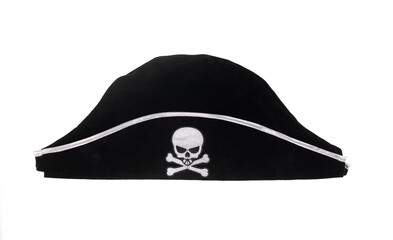 pirate hat isolated on white background