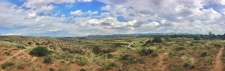 Fototapeta na wymiar Cortez, Colorado Desert Landscape
