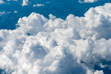 Aerial view of clouds 