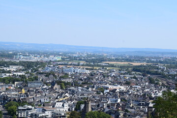Blick über Andernach