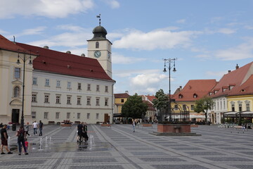 Obraz premium Sibiu Center Romania 