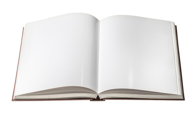 Open book isolated