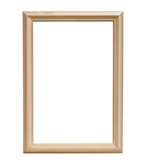 Obraz premium wooden frame isolated