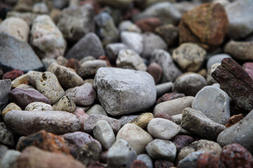 Abstract background of stones. Stone texture with soft focus