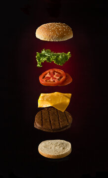 Partes de una hamburguesa