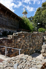 Street and Building at Old town of Sozopol, Bulgaria