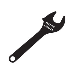 Repair service tool icon | Black Vector illustration |