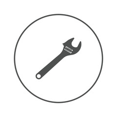Repair service tool icon | Circle version icon |