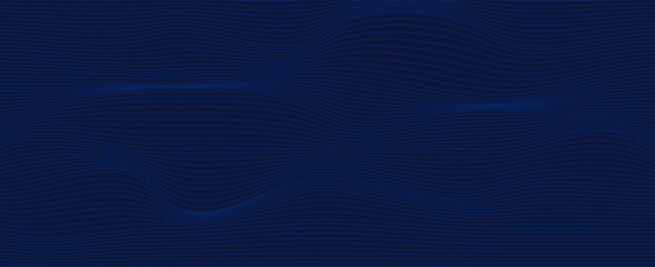 Wave line blue background with blue lines