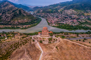 Jvari monastery in Tbilisi, Georgia